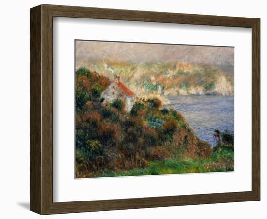 Fog on Guernsey, 1883-Pierre-Auguste Renoir-Framed Giclee Print