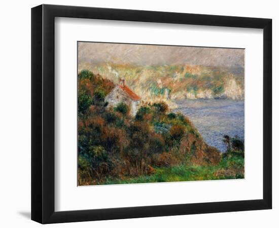 Fog on Guernsey, 1883-Pierre-Auguste Renoir-Framed Giclee Print