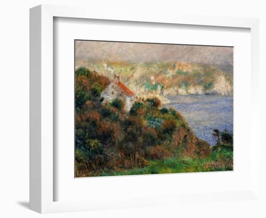 Fog on Guernsey, 1883-Pierre-Auguste Renoir-Framed Giclee Print