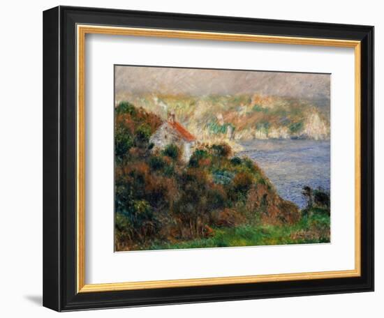 Fog on Guernsey, 1883-Pierre-Auguste Renoir-Framed Giclee Print