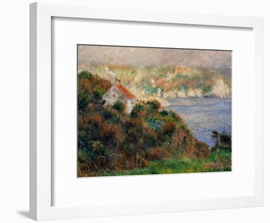 Fog on Guernsey, 1883-Pierre-Auguste Renoir-Framed Giclee Print