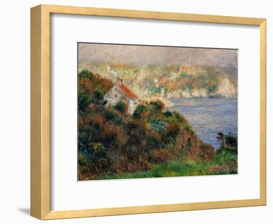 Fog on Guernsey, 1883-Pierre-Auguste Renoir-Framed Giclee Print
