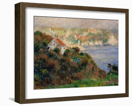 Fog on Guernsey, 1883-Pierre-Auguste Renoir-Framed Giclee Print