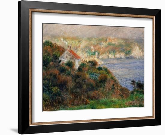 Fog on Guernsey, 1883-Pierre-Auguste Renoir-Framed Giclee Print