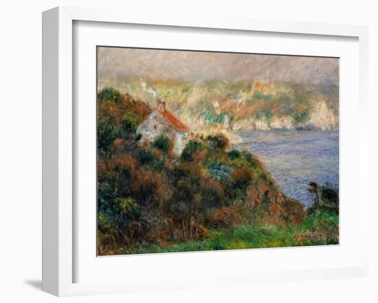 Fog on Guernsey, 1883-Pierre-Auguste Renoir-Framed Giclee Print