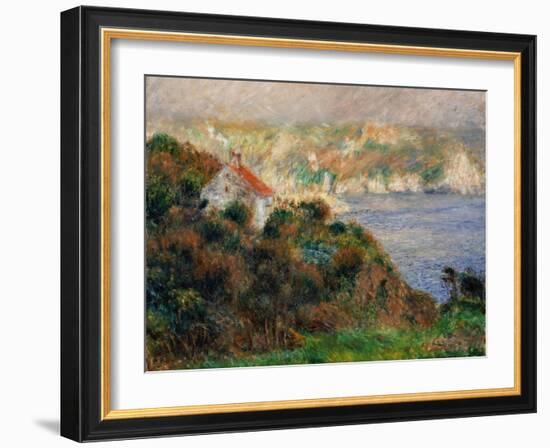 Fog on Guernsey, 1883-Pierre-Auguste Renoir-Framed Giclee Print