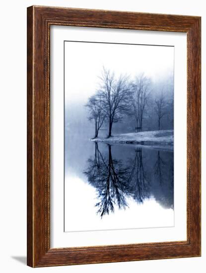 Fog on the Lake I-Alan Hausenflock-Framed Photographic Print