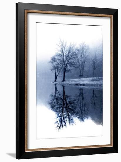 Fog on the Lake I-Alan Hausenflock-Framed Photographic Print