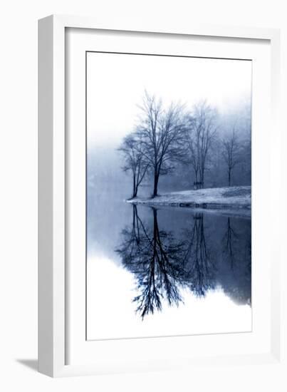 Fog on the Lake I-Alan Hausenflock-Framed Photographic Print