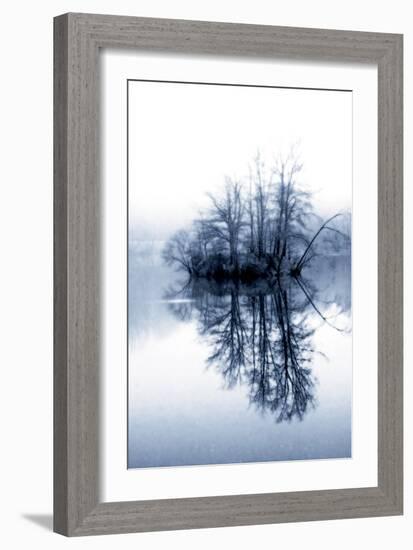 Fog on the Lake II-Alan Hausenflock-Framed Photographic Print