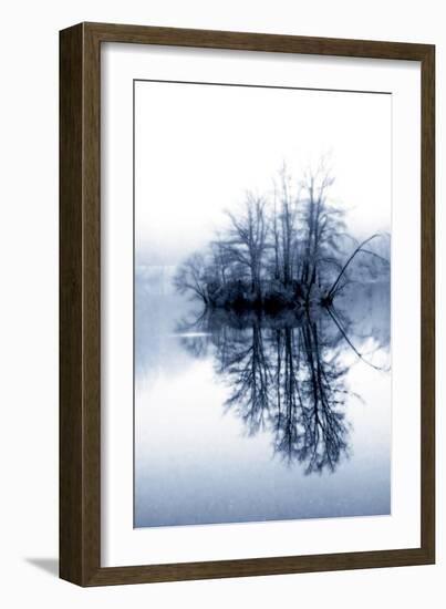 Fog on the Lake II-Alan Hausenflock-Framed Photographic Print