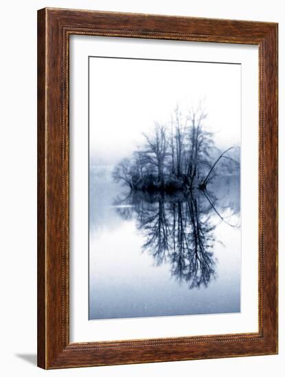 Fog on the Lake II-Alan Hausenflock-Framed Photographic Print