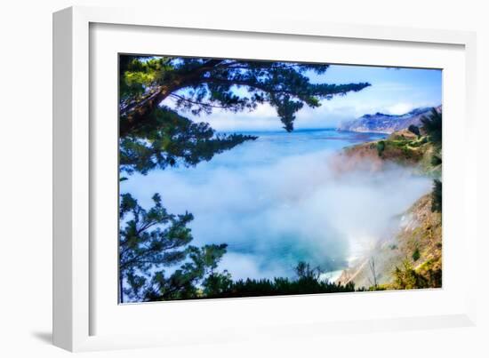 Fog Over Big Sur-Alan Hausenflock-Framed Photo