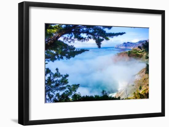 Fog Over Big Sur-Alan Hausenflock-Framed Photo