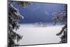 fog over frozen lake-Norbert Maier-Mounted Photographic Print