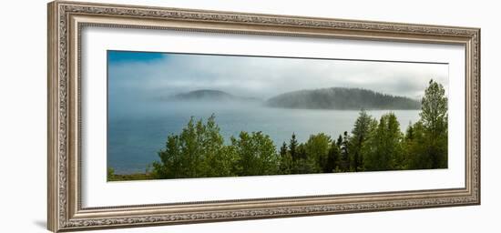 Fog over Lake Superior, Marathon, Ontario, Canada-null-Framed Photographic Print