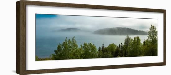 Fog over Lake Superior, Marathon, Ontario, Canada-null-Framed Photographic Print