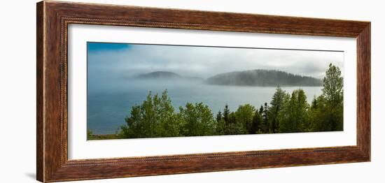 Fog over Lake Superior, Marathon, Ontario, Canada-null-Framed Photographic Print