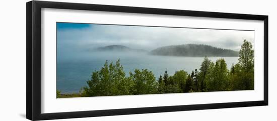 Fog over Lake Superior, Marathon, Ontario, Canada-null-Framed Photographic Print