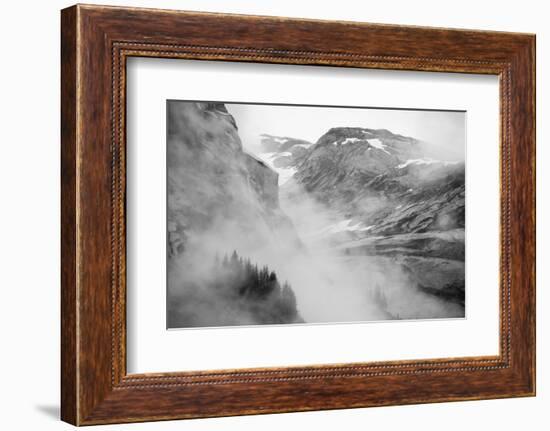 Fog over Rainforest in Fords Terror-Paul Souders-Framed Photographic Print