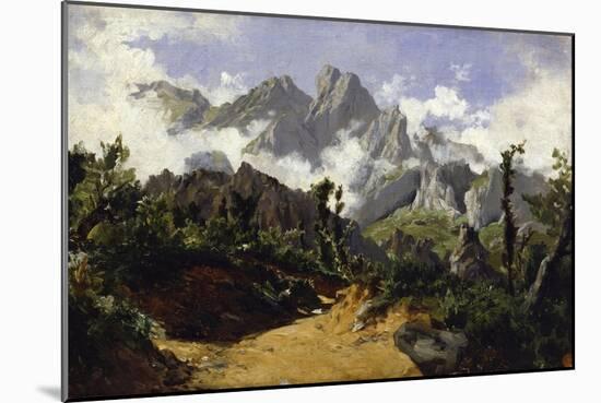 Fog (Picos de Europa), ca. 1874-Carlos de Haes-Mounted Giclee Print