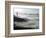 Fog Shrouds the Golden Gate Bridge and the Marin Headlands Near Sausalito-null-Framed Photographic Print
