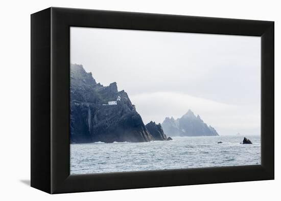 Fog Shrouds the Skellig Islands-Michael Nolan-Framed Premier Image Canvas