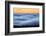 Fog Stream at Sunset, Mount Tam, Pacific Ocaen, San Francisco-Vincent James-Framed Photographic Print