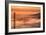 Fog Sweep at Golden Gate Bridge at Sunrise San Francisco Morning-Vincent James-Framed Photographic Print