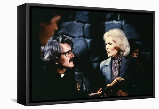 Fog THE FOG by JohnCarpenter with Hal Holbrook and Janet Leigh, 1980 (photo)-null-Framed Stretched Canvas