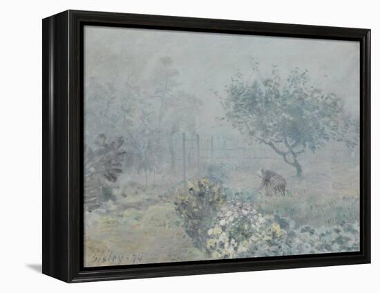 Fog, Voisins, 1874-Alfred Sisley-Framed Premier Image Canvas