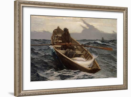 Fog Warning, 1885-Winslow Homer-Framed Giclee Print