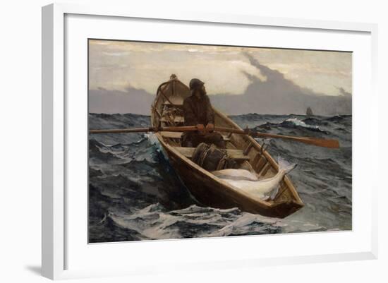 Fog Warning, 1885-Winslow Homer-Framed Giclee Print