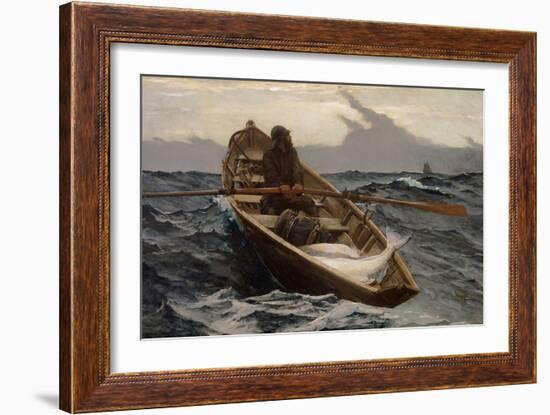 Fog Warning, 1885-Winslow Homer-Framed Giclee Print