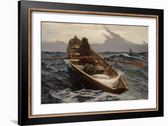 Fog Warning, 1885-Winslow Homer-Framed Giclee Print