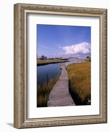 Fogers Island Walkway, Ocean City, Maryland, USA-Bill Bachmann-Framed Photographic Print