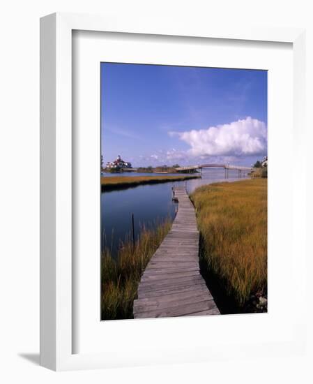 Fogers Island Walkway, Ocean City, Maryland, USA-Bill Bachmann-Framed Photographic Print