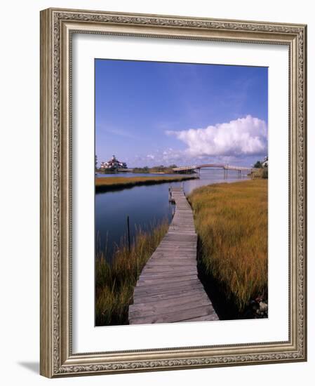 Fogers Island Walkway, Ocean City, Maryland, USA-Bill Bachmann-Framed Photographic Print