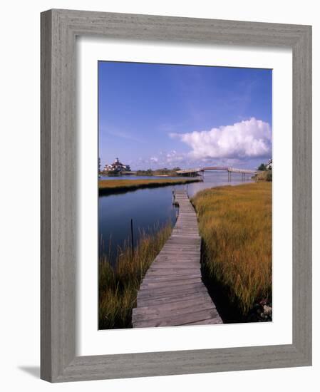 Fogers Island Walkway, Ocean City, Maryland, USA-Bill Bachmann-Framed Photographic Print