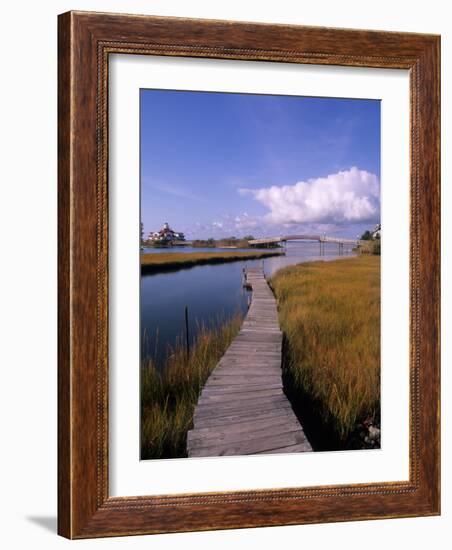 Fogers Island Walkway, Ocean City, Maryland, USA-Bill Bachmann-Framed Photographic Print