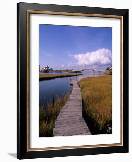 Fogers Island Walkway, Ocean City, Maryland, USA-Bill Bachmann-Framed Photographic Print