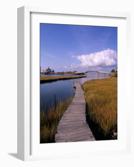 Fogers Island Walkway, Ocean City, Maryland, USA-Bill Bachmann-Framed Photographic Print