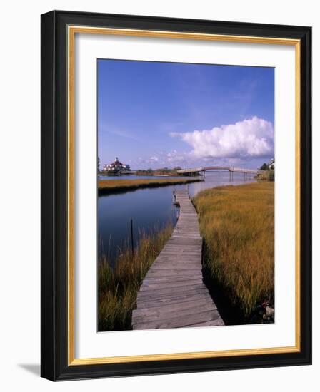 Fogers Island Walkway, Ocean City, Maryland, USA-Bill Bachmann-Framed Photographic Print