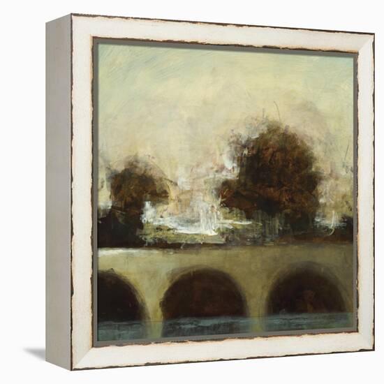 Foggy Bridge I-Randy Hibberd-Framed Stretched Canvas