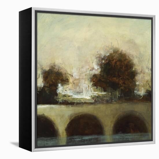 Foggy Bridge I-Randy Hibberd-Framed Stretched Canvas