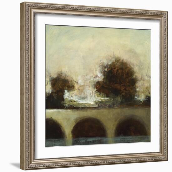 Foggy Bridge I-Randy Hibberd-Framed Art Print