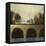 Foggy Bridge II-Randy Hibberd-Framed Stretched Canvas