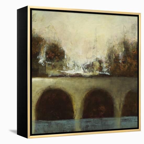 Foggy Bridge II-Randy Hibberd-Framed Stretched Canvas