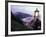 Foggy Day at the Heceta Head Lighthouse, Oregon, USA-Janis Miglavs-Framed Photographic Print