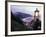 Foggy Day at the Heceta Head Lighthouse, Oregon, USA-Janis Miglavs-Framed Photographic Print